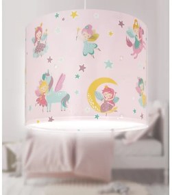 Dalber 42492 - Lampadario per bambini FAIRY DREAMS 1xE27/15W/230V