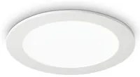 Faretto Da Incasso Moderno Groove Alluminio Bianco Led 30W 3000K D22,7Cm