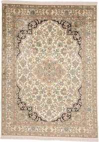 Cashmere Silk Tappeto orientale 220 x 160 (Indian) Annodato A Mano