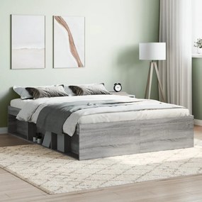 Giroletto Grigio Sonoma 135x190 Cm Double /