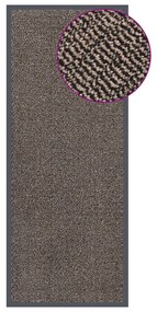 Zerbino Trapuntato 60x150 Cm Marrone Scuro /