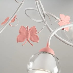 ONLI - Lampadario per bambini BUTTERFLY  3xE14/6W/230V