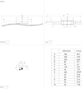 Eglo 99801 - Plafoniera LED  LEJIAS LED/21,5W/230V
