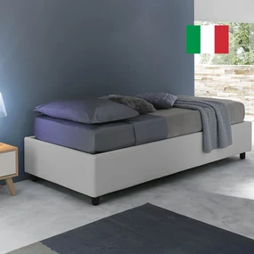 Letto in metallo LINDA 120x200 cm - nero 