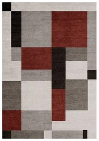 Tappeto Soave Soft Carry geometrico multicolore, L 230 x L 160 cm