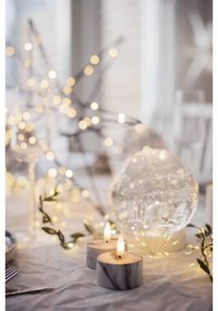 Candele LED in set da 2 (altezza 6 cm) Flamme Marble - Star Trading