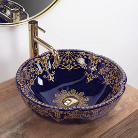 Lavabo da appoggio Marina Blue