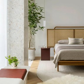 Lampadario Moderno Organic bianco paralume bianco E27 Ø60cm LUMICOM