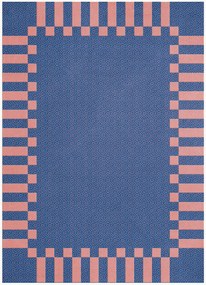 Tappeto in lana a pelo lungo tessuto a mano Tekla Frame