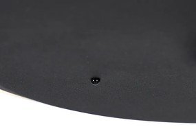 Lampada da terra moderna nera con LED dimmerabile e braccio di lettura - Strela