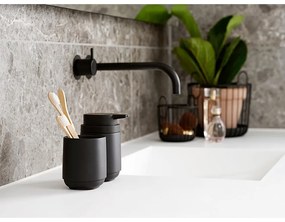 Dispenser di sapone in cemento nero Time - Zone