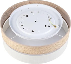 Plafoniera LED SIRJA BOHO LED/36W/230V Ø 45 cm beige/crema