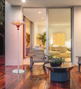 Radiatore a infrarossi da terra Hadar di Garden Point