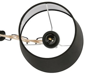 Applique MITO 1xE27/40W/230V nera