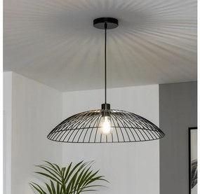 Brilagi - Lampadario LED su cavo CERIA WIRE 1xE27/40W/230V Ø 60 cm nero