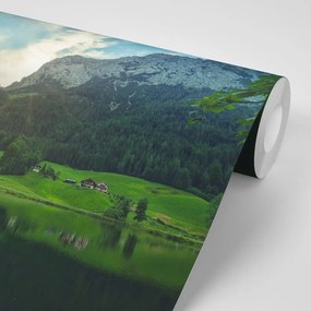 Carta da parati autoadesiva – Vita in montagna