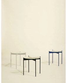 Tavolino rotondo con piano in vetro ø 45 cm Beam - Hübsch