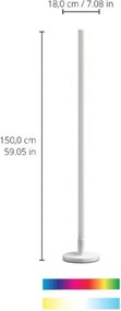 WiZ - Lampada da terra LED RGBW dimmerabile POLE LED/13W/230V 2200-6500K Wi-Fi