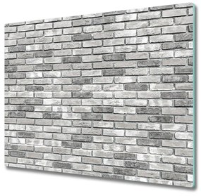 Tagliere in vetro temperato Muro di mattoni 60x52 cm