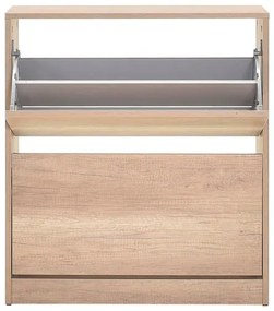 Mobile per scarpe 84x73 cm marrone