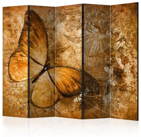 Paravento butterfly (sepia) II [Room Dividers]