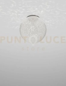 Rina lampada da soffitto 35 bianco murrina acciaio satinato 1 luce ...
