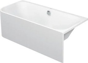 Vasca Angolare 180x80 destra due schienali in acrilico Bianco Happy D2 700317 Duravit