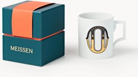 Westwing x MEISSEN, Tazza fatta a mano con motivo decorativo Initials