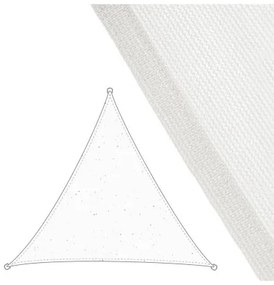 Vele parasole Tenda 3,5 x 3,5 m Bianco Polietilene 350 x 350 x 0,5 cm