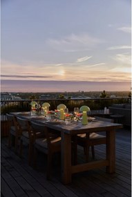 Lampada da tavolo LED gialla con telecomando (altezza totale 28 cm) Sam – Sirius