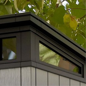 Casetta Da Giardino In Resina 214x218x226H Cm Artisan 7x7 Grigio Keter