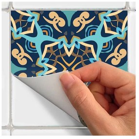 Set di 9 adesivi murali decorativi, 15 x 15 cm Dizier - Ambiance