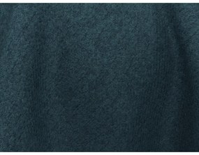 Sedia da pranzo color petrolio in imbottito Maia – Makamii