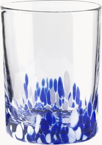 Set di 6 bicchieri in vetro soffiato artigianali Venise