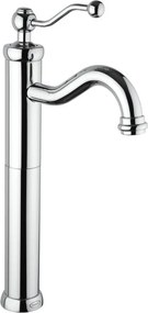 Rubinetto per lavabo getto laminare cristallino Lingaa cromato lucido JACUZZI RUBINETTERIA