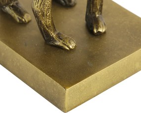 Lampada da tavolo vintage in ottone - Animal Monkey Hale