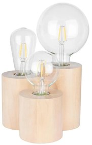 Spot-Light 2266360 - Lampada da tavolo VINCENT 3xE27/15W/230V