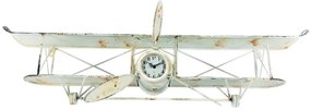 Orologio Aereo in ferro, multicolore L 84 x H 14 cm