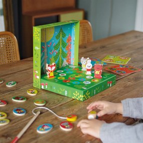 Ludo Wood - set di quattro giochi