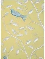 Sanderson Carta da parati Finches - gelb