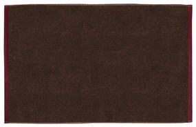 Tappetino per il bagno marrone in cotone organico 50x80 cm Soft – Mette Ditmer Denmark