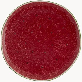 Piatto da portata dipinto a mano Watermelon