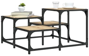 Tavolino Da Salotto Rovere Sonoma 68x68x40 Cm Legno Multistrato /