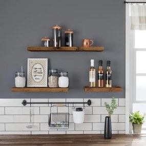 Mensola da parete SHELFY marrone