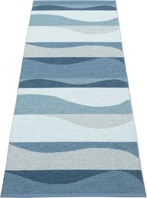 Passatoia da interno/esterno blu 70x200 cm Urvi Water – Pappelina