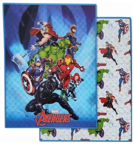 Copriletto trapuntato singolo Avengers Marvel Novia
