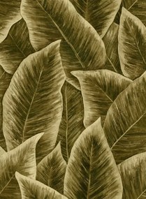 Arte International Carta da parati Bird Of Paradise - Gold