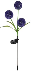 Globo 33599P - Lampada LED solare SOLAR 3xLED/0,06W/3V 5000K IP44 viola
