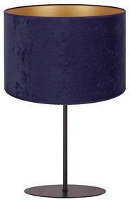 Duolla - Lampada da tavolo ROLLER 1xE14/15W/230V diametro 20 cm blu/oro