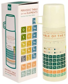 Borraccia termica color crema 350 ml Periodic Table – Rex London